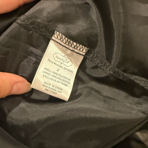 Mud Pie Black Sheer Ruffle Sleeve Tired Babydoll Whimsigoth Holiday Mini Dress - Picture 10 of 14